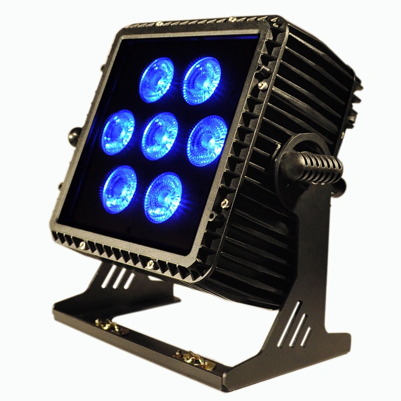 DMX512 Waterproof Battery Wireless LED Par Can StageLight RGBWA IP65