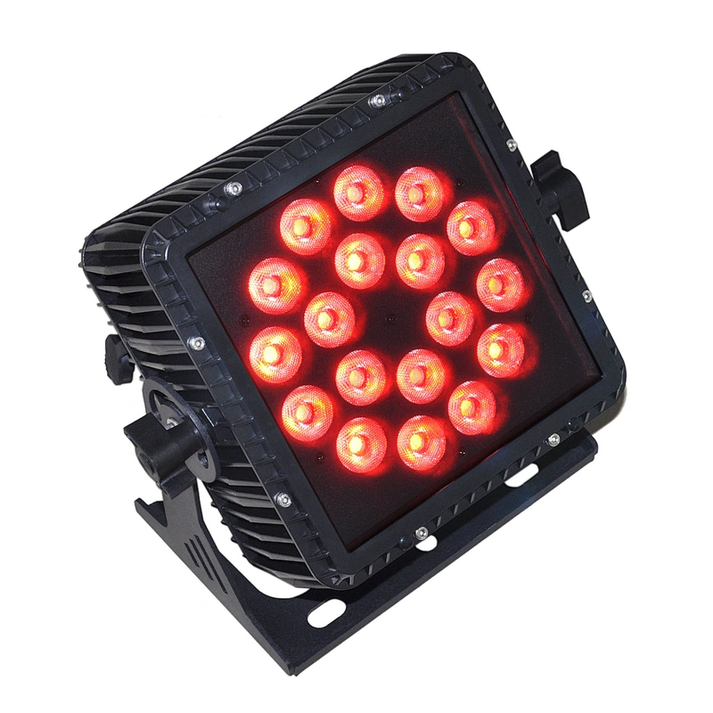 Guangzhou Factory LED Par Can RGBAWUV12w*18pcs Stage Light IP65