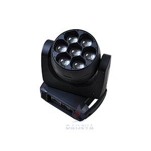 Disco DJ Stage Lights 7pcs 40W RGBW 4in1 LED Zoom Wash beam moving head light led