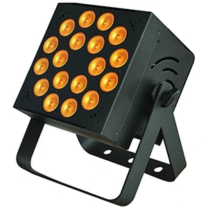 Professional 18*8W 4in1 IP20 DMX512 Indoor Disco Party Led Flat Par stage light