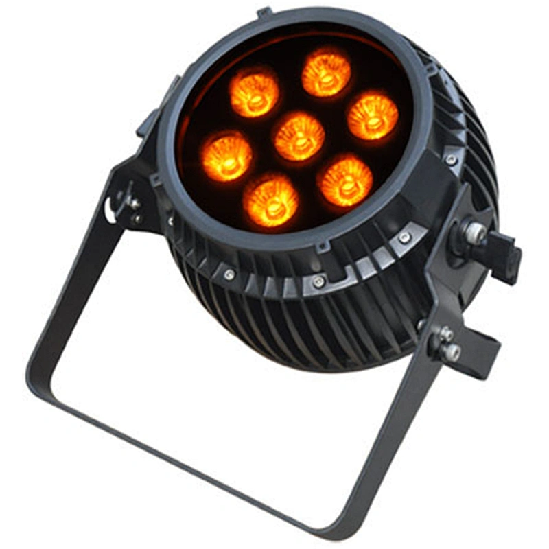 7*12W 6in1 IP65 RGBW Indoor/Outdoor Waterproof Disco Party Led Battery Powered Stage Lights
