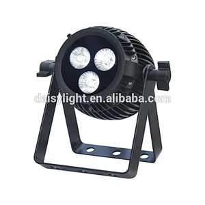 Mini LED stage Par Can light 3x12W RGBWAUV 6-IN-1Waterproof