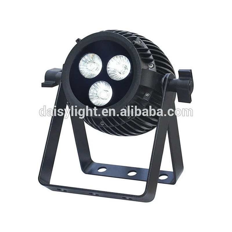 Mini LED stage Par Can light 3x12W RGBWAUV 6-IN-1Waterproof
