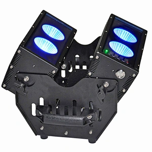 DMX Bettery Wireless LED Wall Washer Light 4PCS 25w RGBAW IP65