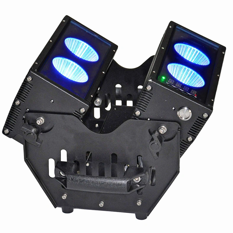 DMX Bettery Wireless LED Wall Washer Light 4PCS 25w RGBAW IP65