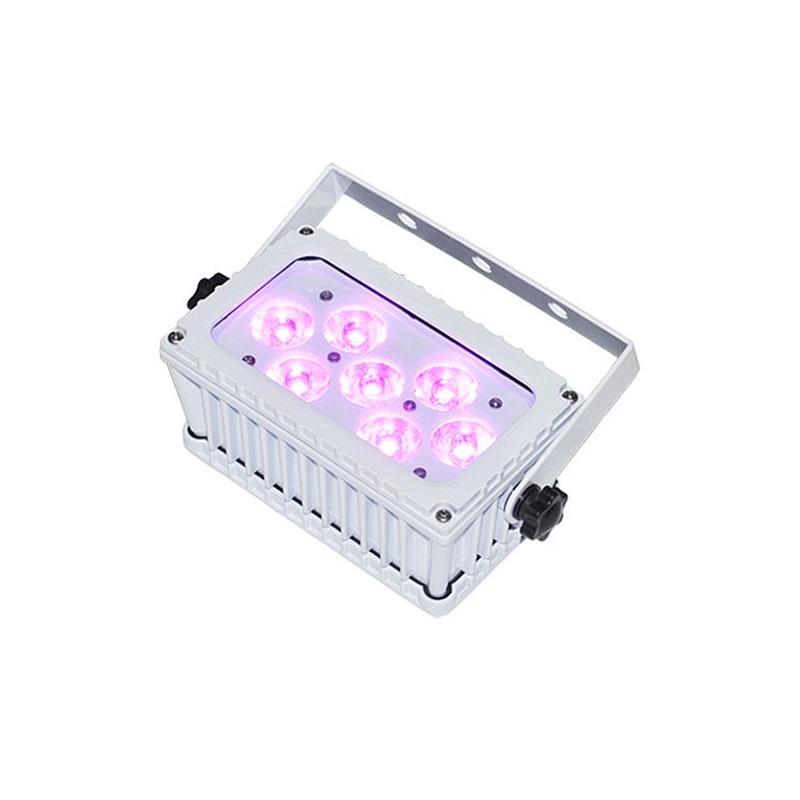 7x30W RGB 3 in 1 outdoor white housing washer LED Bar Light LED Wall Washer