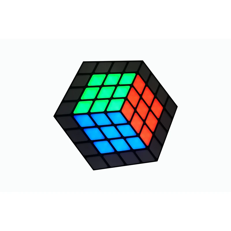 DMX LED rubik cube light