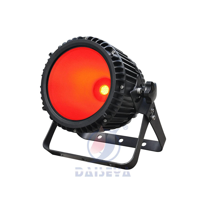 100W RGBW COB fanless led par light waterproof par led stage light