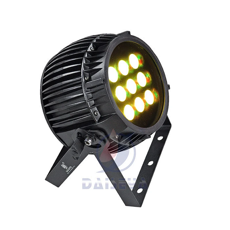 New product ideas 2019 wireless battery powered 9x8w 4in1 flat outdoor led par