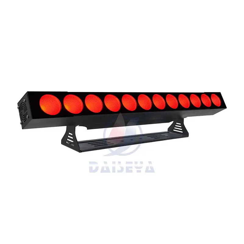 High Power COB Indoor Wall Washer 25W 12pcs RGBAW 5-IN-1 Stage Lighting