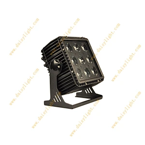 Waterproof square housing Dot matrix 15W RGBW 4IN1 LED DJ lights