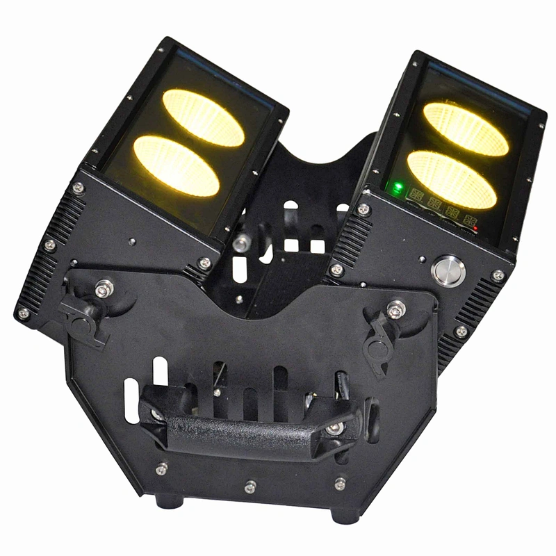 DMX Bettery Wireless LED Wall Washer Light 4PCS 25w RGBAW IP65