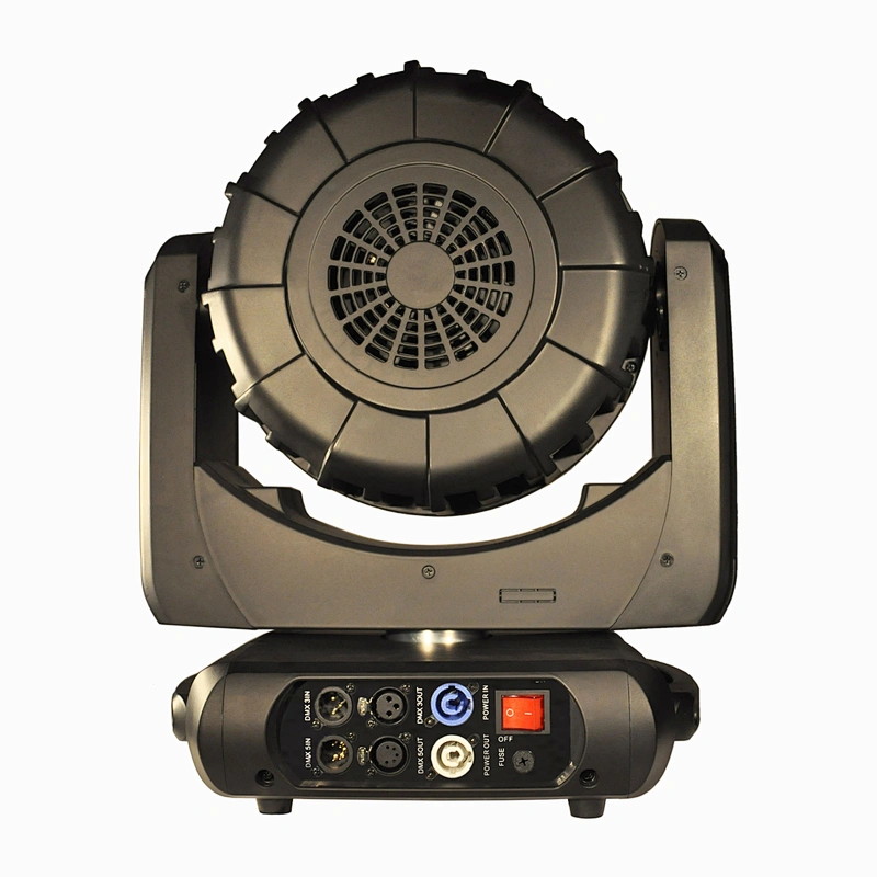 12x40w rgbw zoom bee eye led zoom rotating head wash moving head light