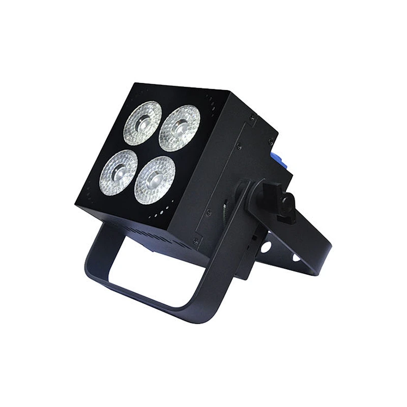 Rgbaw Uv Soft Color Mixing Dmx512 Temperature Control 4*12w Led Indoor Par Light