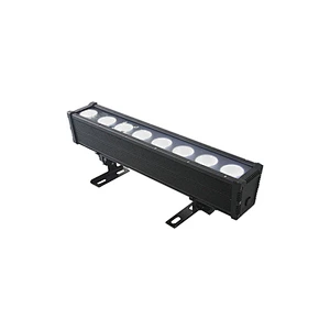 15W ip65 80mm RGB color transforming matrix outdoor led wall washer with DMX control/led wall