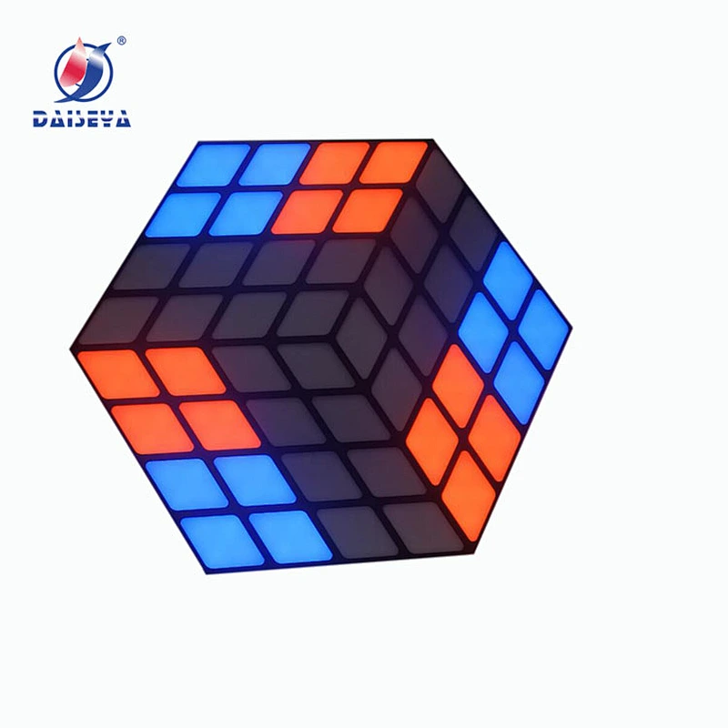 new product cube plate lamp RGB 3in1 stage light for party disco