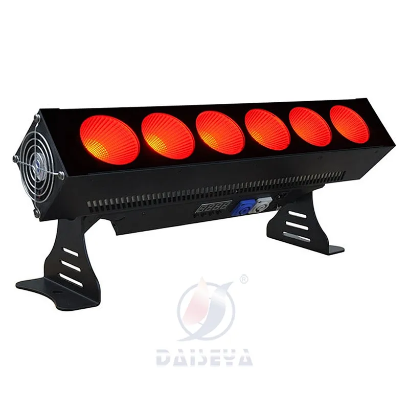 LED stage lights LF2506 COB 6pcs*25W 5-in-1 Dot Matrix-IP20