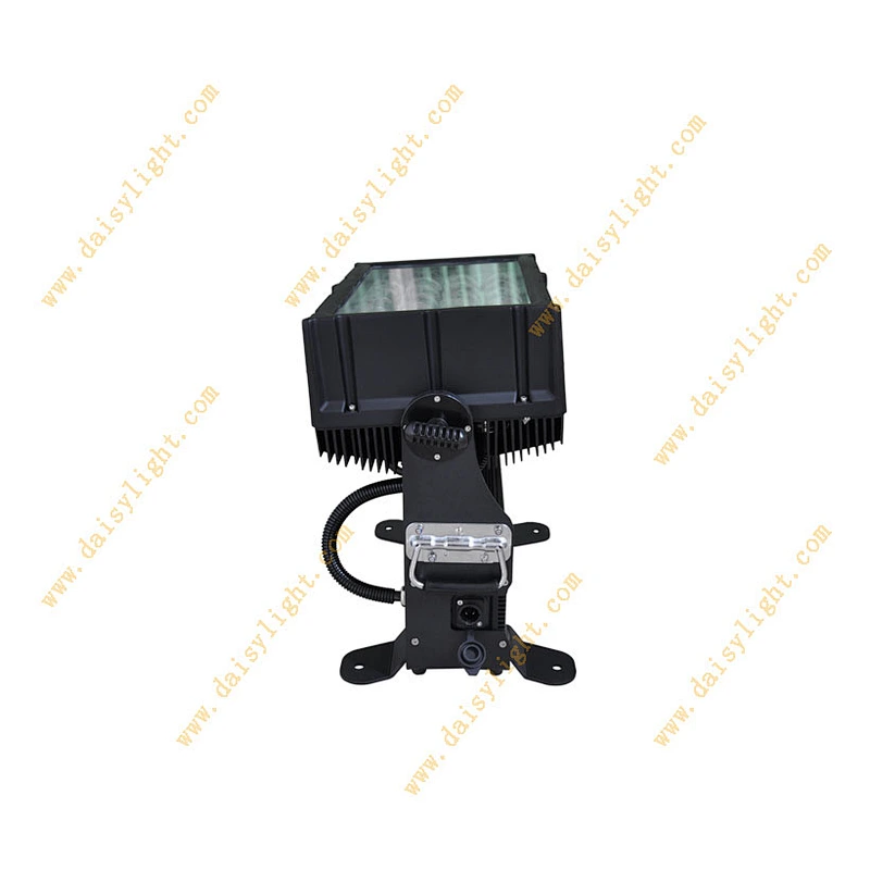 Big powerful outdoor floodlight zoom waterproof beam matrix wall washer city color led