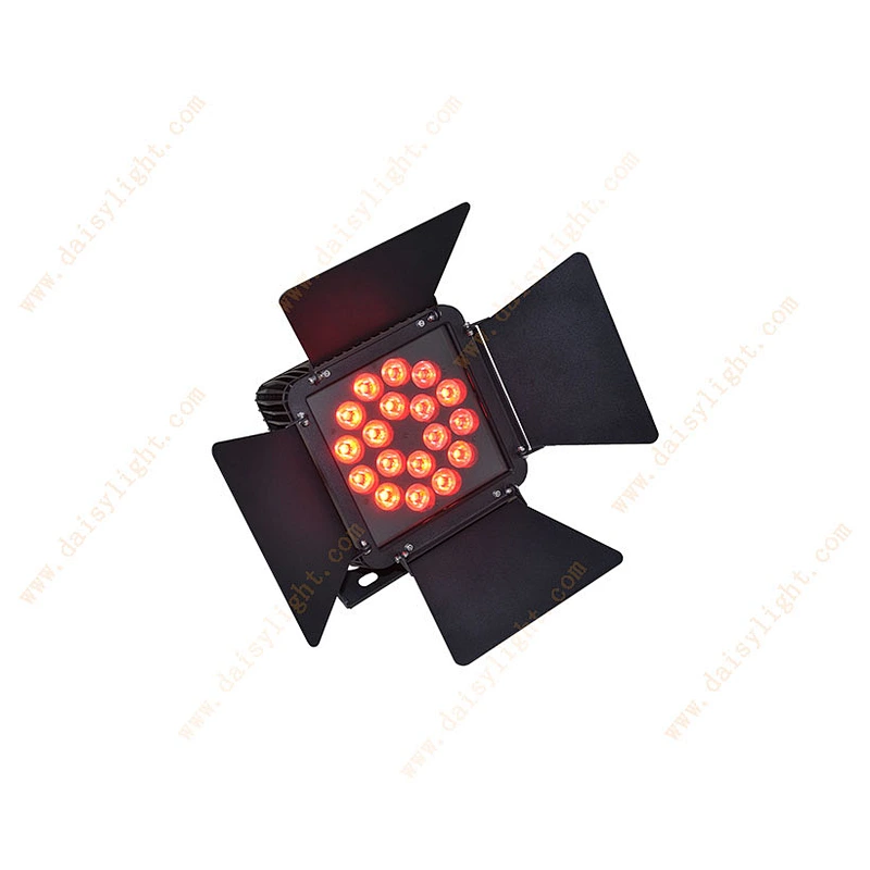 18*12W IP65 6 in 1 Sova Square Led Smd outdoor waterproof Par Light