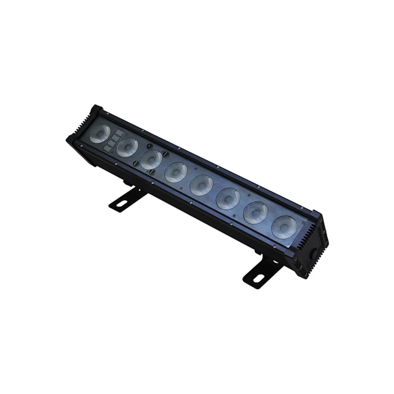 8*15W IP65 Disco RGBW 4in 1 wall washer with dot matrix and  touch screen