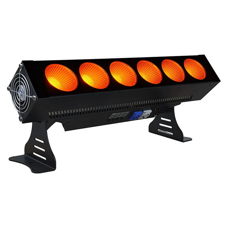 LED stage lights LF2506 COB 6pcs*25W 5-in-1 Dot Matrix-IP20