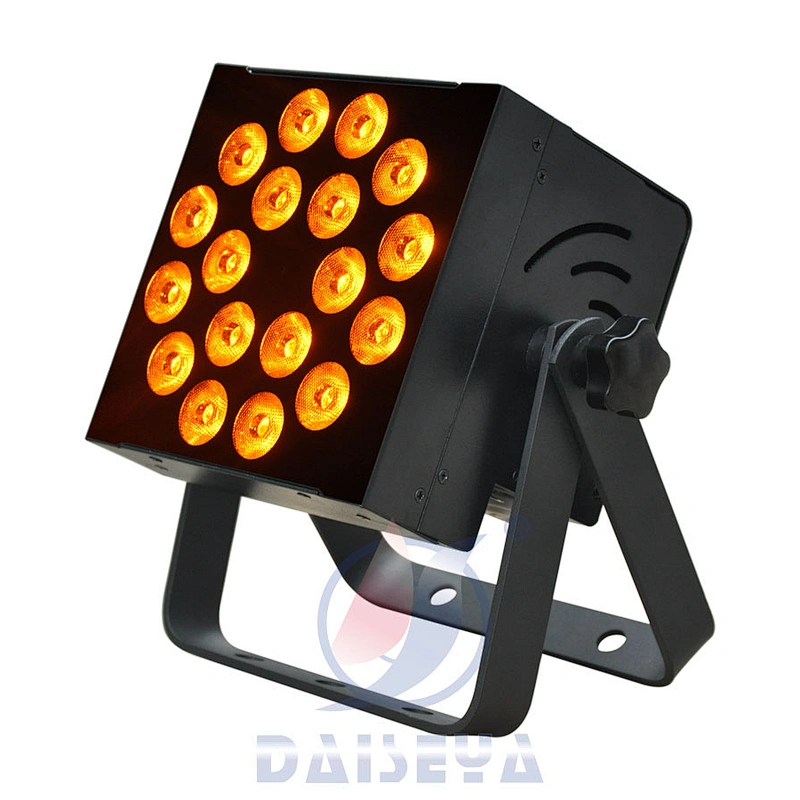 fanless flat par can 10w rgbw led par flat light par led dmx stage light