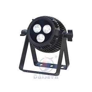 Small housing RGBAWUV mixing LED dj light par light