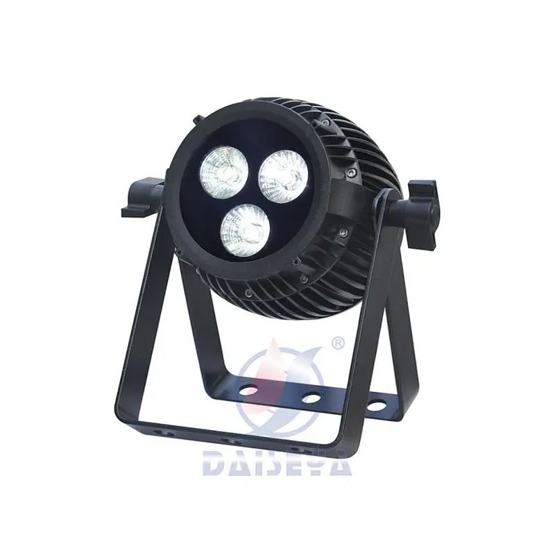 Small housing RGBAWUV mixing LED dj light par light