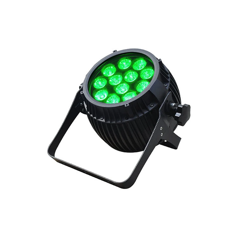 Rgbaw Uv Color Mixing Optional Dimming Curve Waterproof Dj High Power Led 6-in-1 12w Outdoor Par Light