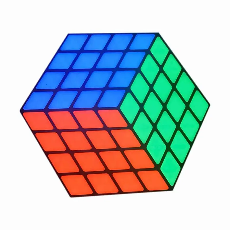 Hot selling RGB 3 IN 1 LED Rubik's Cube stage light