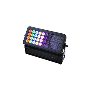 LED stage wash light 40 leds 12W powerful outdoor building led city color