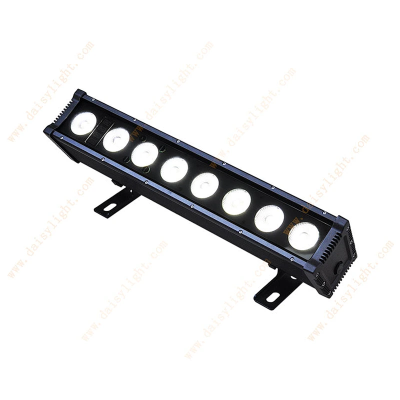 12w rgbW dmx led wall washer light stage light bar