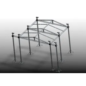 Daisy 4Pillars V Shape Roofing Truss System For Show,Stage,Lighting Exhibition