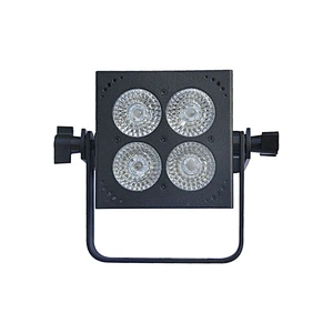 DMX Indoor Mini LED Flat Par Stage Light 4x12w RGBWA UV WS1204