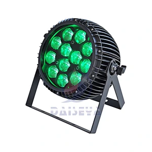 Professional 12*15w ip65 waterproof dmx RGBW led par light for stage