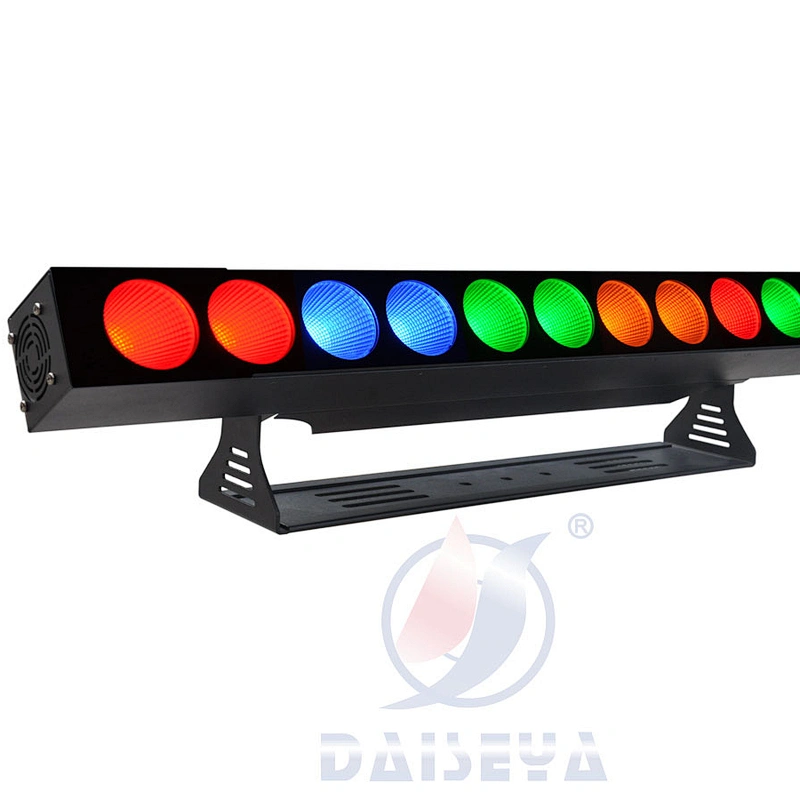 High Power COB Indoor Wall Washer 25W 12pcs RGBAW 5-IN-1 Stage Lighting