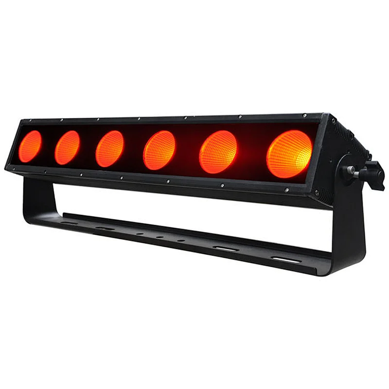 25W*6pcs  RGBAW COB led pixel outdoor wall washer DMX fanless