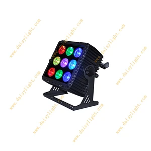 Waterproof square housing Dot matrix 15W RGBW 4IN1 LED DJ lights