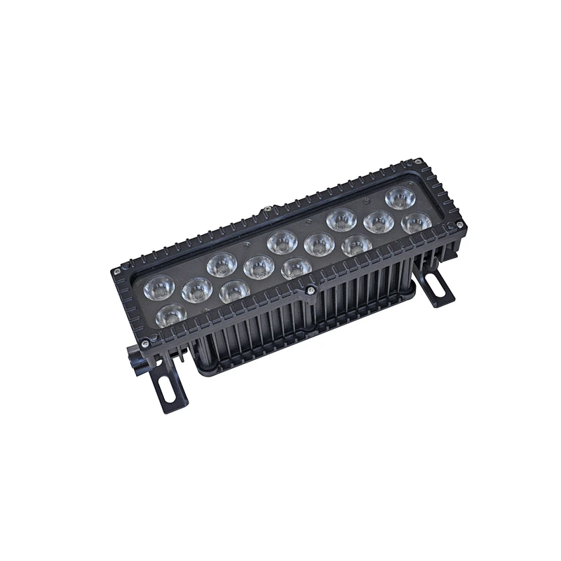 IP65 RGB color mixing from 14x 3-watt TRI-color LED washer effect light