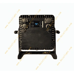 New design IP65 square waterproof outdoor par light with bulit-in battery