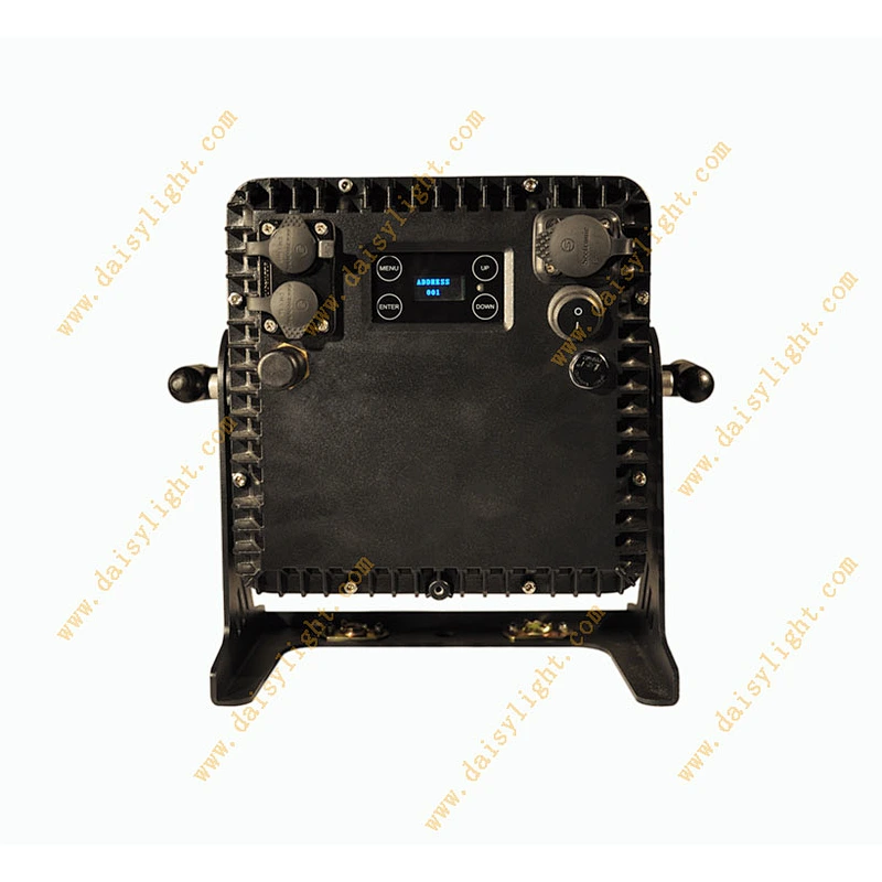New design IP65 square waterproof outdoor par light with bulit-in battery