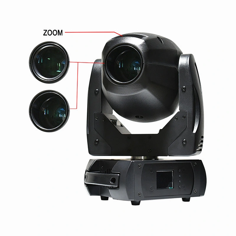 Small size  DMX LED 80W spot moving head