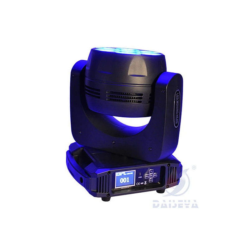 Disco DJ Stage Lights 7pcs 40W RGBW 4in1 LED Zoom Wash beam moving head light led