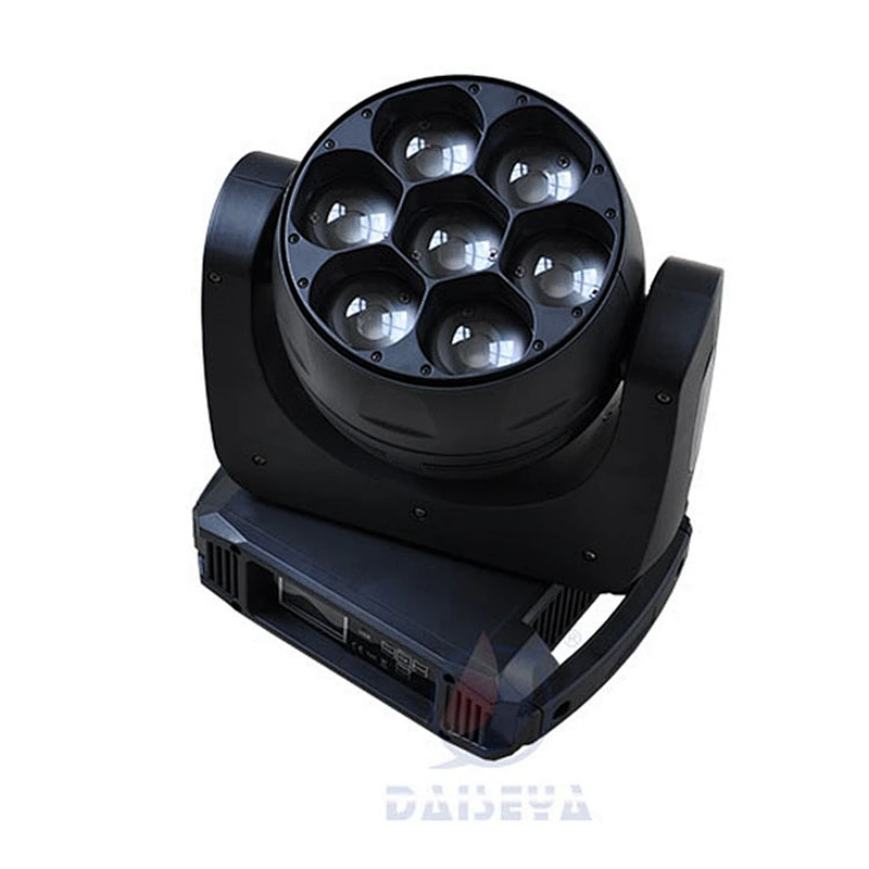 Standing 7*40w Led Dmx512 Bee Eyes Rgbw Laser Disco Party Dj Stage  Moving Head Light