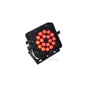 IP65 outdoor RGBW DMX control background square led par party light