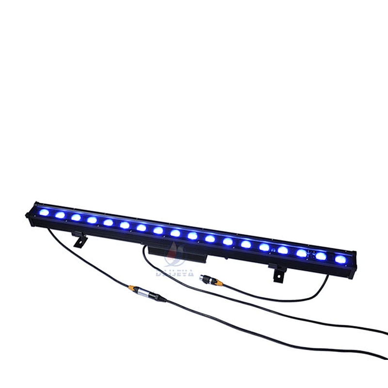 DMX LED WALL WASHER Stage Light LQ418 RGBW 18*4W 4 in 1IP65