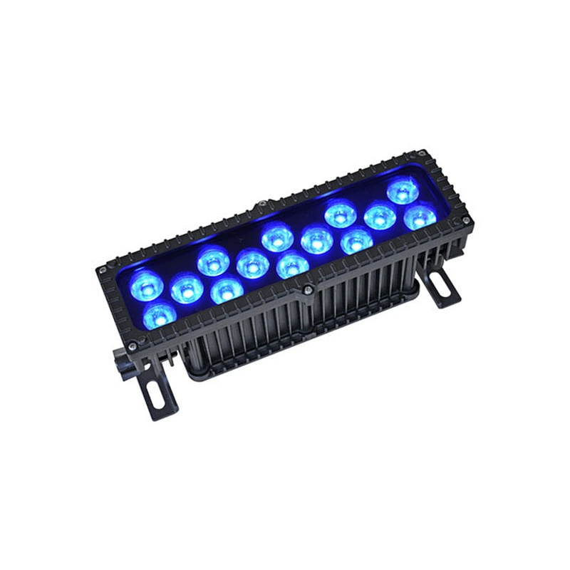 Lead pack 14 RGB outdoor waterproof IP65 IR remote flood rgb led wall washer light