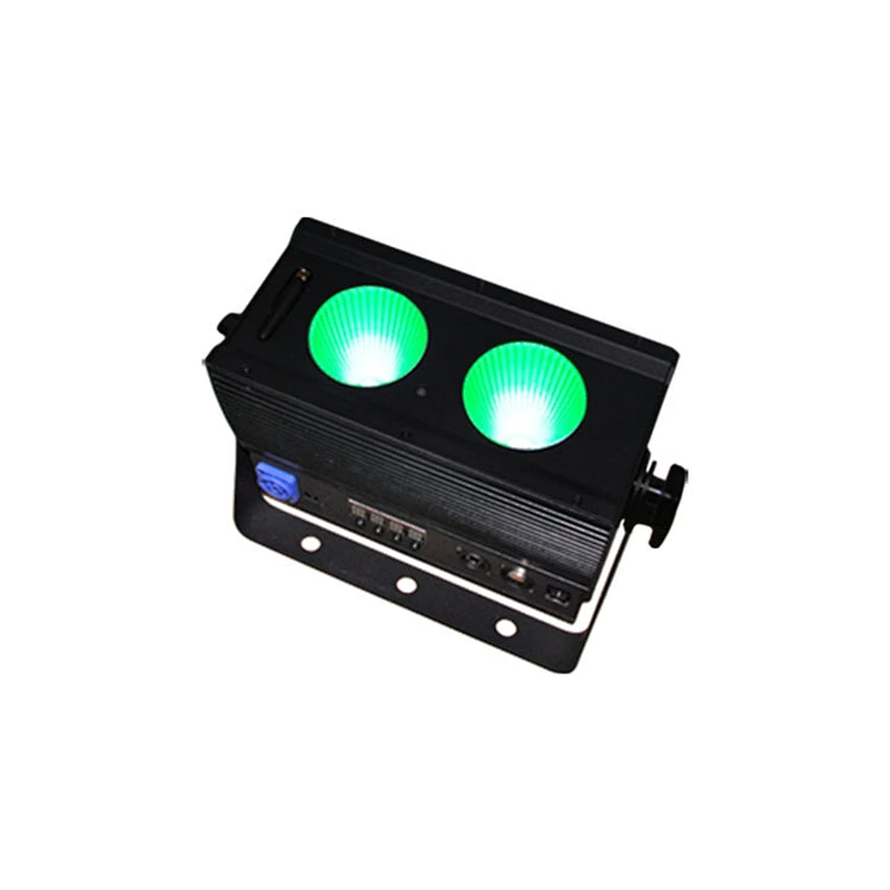 DMX 25wX2pcs LED flood wireless stage battery light wall washer light