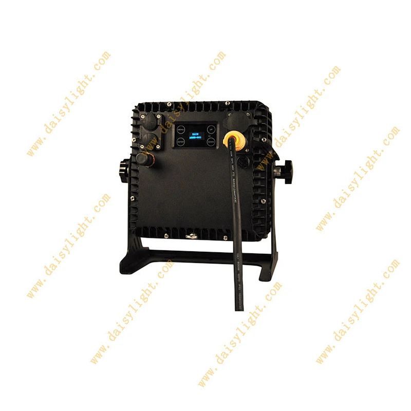 Waterproof square housing Dot matrix 15W RGBW 4IN1 LED DJ lights