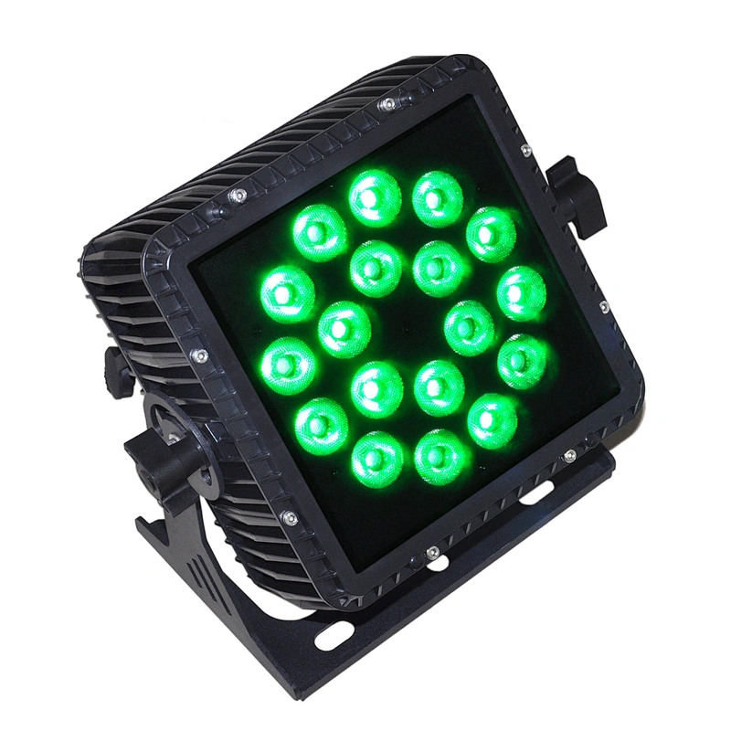 Guangzhou Factory LED Par Can RGBAWUV12w*18pcs Stage Light IP65